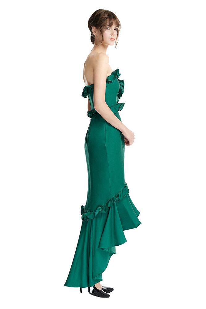 side view of the dress